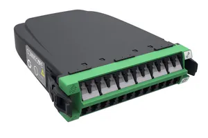 CommScope 760206565 | G2 LL Singlemode MPO 12 distribution module, 24 LC APC to 2x12f MPO's pinned, internal shutters