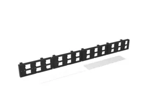 CommScope 760256558 | Unshielded Discrete Distribution Module, M-series, (4 ea/pkg), Black
