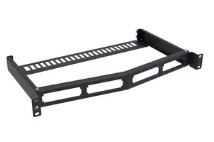 CommScope 760241518 | EPX 1U fixed angled panel, accepts (4) G2 modules or adapter packs providing up to 48 duplex LC or 32 MPO ports