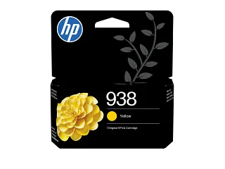 HP 938 Yellow Original Ink Cartridge (4S6X7PE) — HP product image