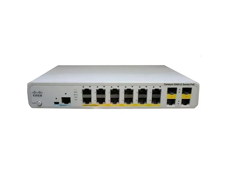 Cisco WS-C2960C-12PCL-RF 12-Port Ethernet Switch