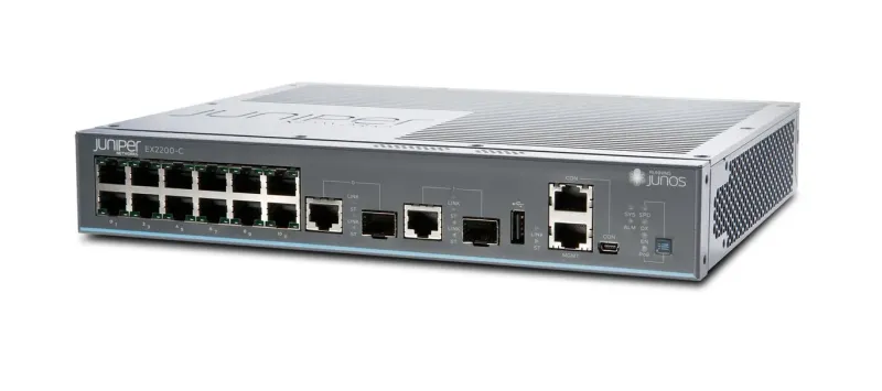 Juniper Networks EX2200-C-12T-2G 12-Port Layer 3 Switch