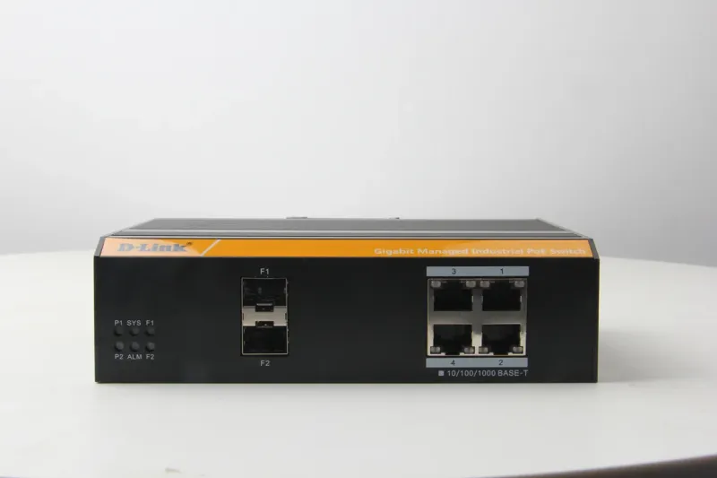 D-Link DGS -F3000 Series Layer 2 Gigabit Outdoor Managed .. DGS-F3004P-2S product image