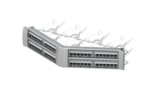 CommScope 760202549 | SYSTIMAX 360 iPatch 1100GS3 Evolve U/UTP Angled Patch Panel, 48 port