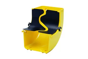 CommScope FGS-MU9E-B | FiberGuide 90° Up Elbow, 4x6in, Yellow