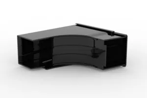 CommScope FGSB-MDSP-C | FiberGuide Extended Downspout, 2x2in, Black
