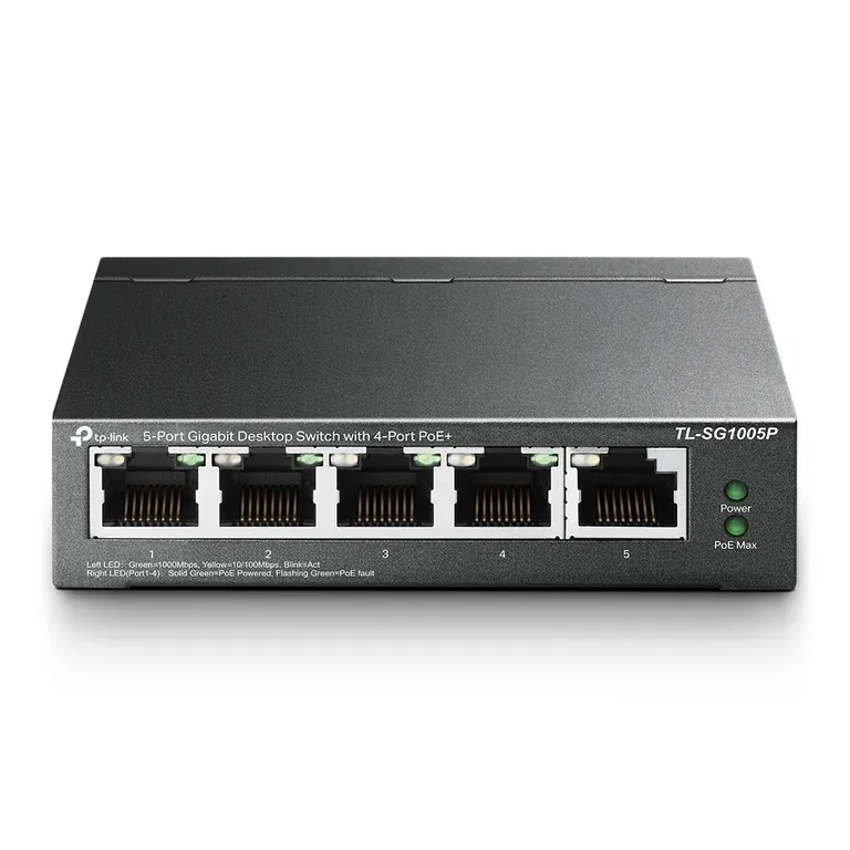 TP-Link 5-Port Gigabit Desktop Switch with 4-Port PoE+ product image