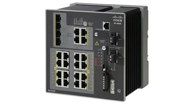 Cisco IE-4000-8GT4G-E 8-Port Layer 3 Switch