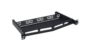 CommScope 760242454 | EPX 1U angled sliding panel, accepts (4) G2 modules or adapter packs providing up to 48 duplex LC or 32 MPO ports