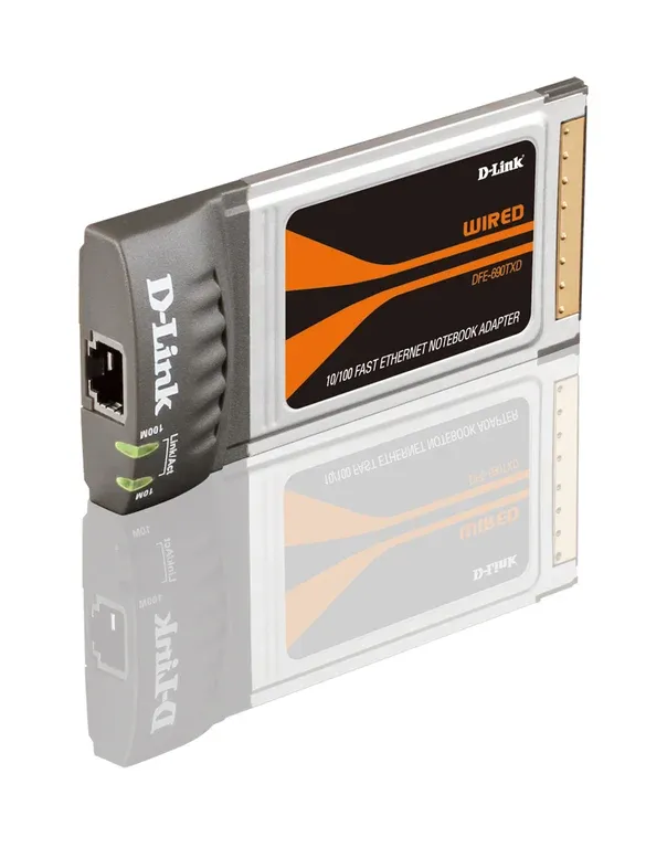 D-Link CardBus 10/100Mbps Fast Ethernet Adapter DFE-690TXD product image
