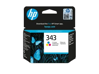 HP 343 Tri-color Original Ink Cartridge (C8766EE) — HP product image
