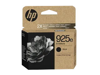 HP 925e EvoMore Black Original Ink Cartridge (4K0W3PE) — HP product image