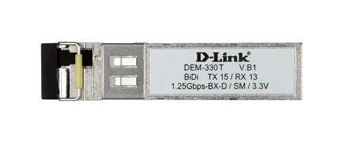 D-Link BIDIRECTIONAL SFP GIGABIT FIBER TRANSCEIVER DEM-330T product image