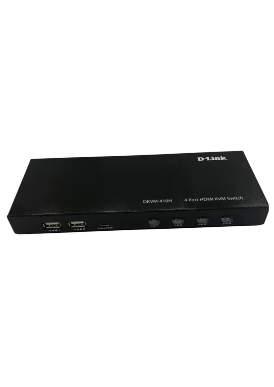 D-Link 4-Port KVM Switch with HDMI and USB Ports DKVM-410H product image