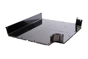 CommScope FGSB-MHRT-H/F | FiberGuide Horizontal T, 4x24in, 4x12in Exit, Black