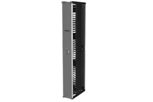 CommScope 760260358 | CableGuide 360 Vertical Cable Management Kit, 10 in X 84 in (254 mm X 2134 mm) Double Sided, With Doors, Silver