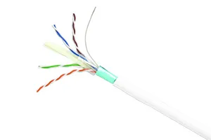 CommScope 760257769 | GigaSPEED X10D 2291B ETL Verified Category 6A F/UTP Cable, plenum, white jacket, 4 pair count, 3000 ft (915 m) length, reel