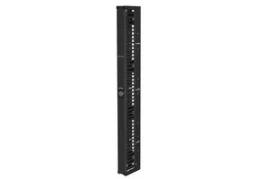 CommScope 760260432 | CableGuide 360 Vertical Cable Management Kit, 6 in X 96 in (152 mm X 2438 mm) Single Sided, With Door, Black