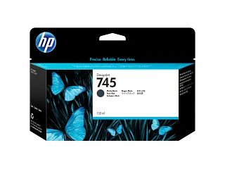 HP 745 130-ml DesignJet Matte Black Ink Cartridge (F9J99A) — HP product image