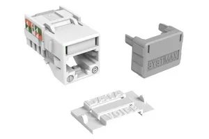 CommScope 760199000 | GigaSPEED XL M-Series Modular Jack, RJ45, Cat6 Unshielded, ProWhite