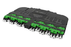 CommScope 760239368 | EHD LL Singlemode MPO-12 distribution module, 24LC/APC to 2x12f MPOs unpinned, dust plugs