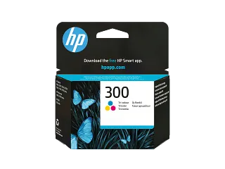 HP 300 Tri-color Original Ink Cartridge (CC643EE) — HP product image