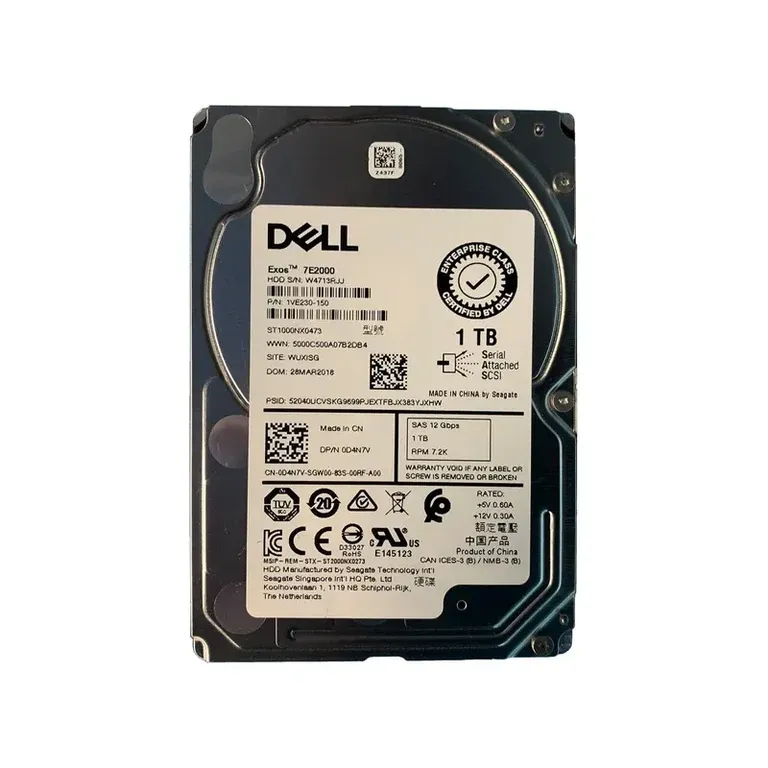 Dell D4N7V 1TB SAS Hard Drive