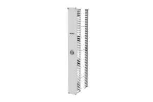 CommScope 760260359 | CableGuide 360 Vertical Cable Management Kit, 10 in X 84 in (254 mm X 2134 mm) Double Sided, With Doors, White