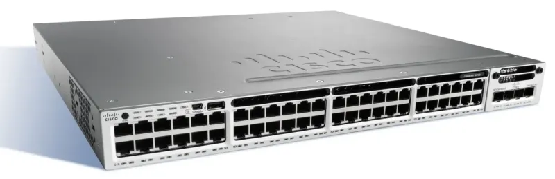 Cisco WS-C3850-48F-E 48-Port Layer 3 Switch