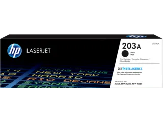 HP 203A Black Original LaserJet Toner Cartridge (CF540A) — HP product image