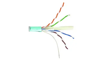 CommScope 884039854/16 | CS44Z3 ETL Verified Category 6A F/UTP Cable, low smoke zero halogen, orange jacket, 4 pair count, 1640 ft (500 m) length, reel