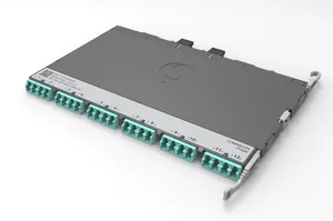 CommScope 760256128 | Propel ULL Multimode OM4 MPO-12 Distribution Module, 12 duplex LC to 2X12f MPO/UPC pinned, Method A Straight