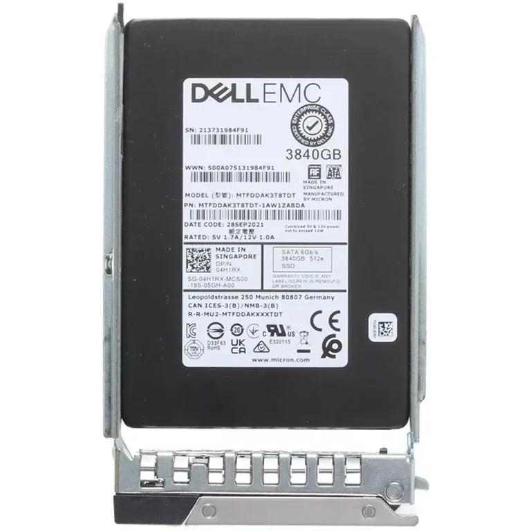 Dell 4H1RX 3.84TB SATA SSD