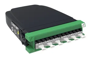 CommScope 760242970 | InstaPATCH 360 TeraSPEED APC Module, 12 LC fibers (6 duplex ports), Green, iPatch Ready