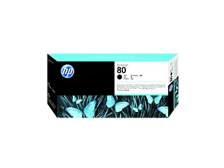 HP 80 Black DesignJet Printhead and Printhead Cleaner (C4820A) — HP product image