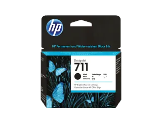 HP 711 80-ml Black DesignJet Ink Cartridge (CZ133A) — HP product image