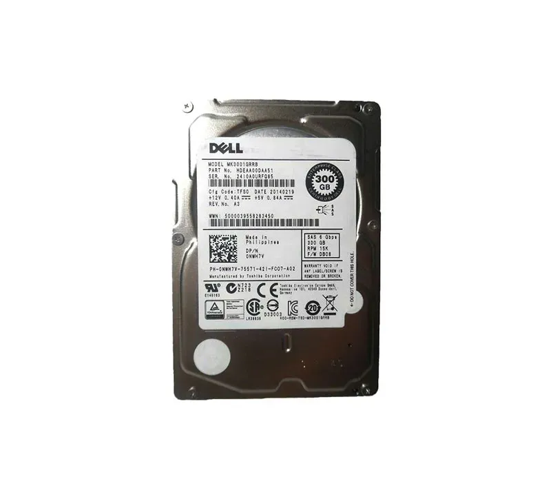 Dell NWH7V 300GB SAS Hard Drive
