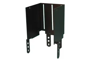 CommScope FGS-ACC041 | FiberGuide to TYTON Transition Adapter 100 mm to 100 mm (4in x 4in), black