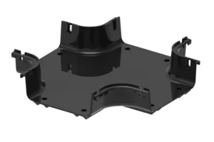 CommScope FGSB-MHXP-G | FiberGuide Horizontal Cross, 2x6in, Black