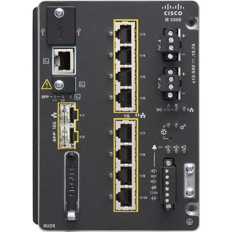 Cisco IE-3300-8U2X-A 12-Port Layer 3 Switch
