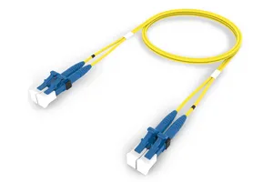 CommScope FPCC-KKYP | Fiber Optic Patch Cord, duplex, singlemode, 1.2 mm OFNP jacket, LC/UPC-LC/UPC, yellow