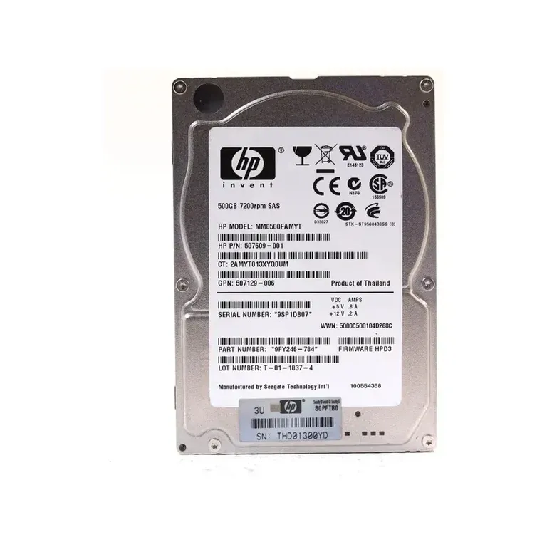 HP 507609-001 500GB SAS Hard Drive