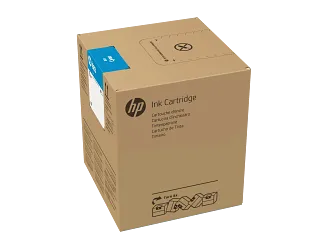HP 883M 5-liter Cyan Latex Ink Cartridge (G0Z46A) — HP product image