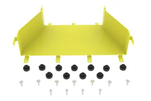 CommScope FGS-MDSA-MF | FiberGuide Straight Reducer, 4x18 to 4x12in, Yellow