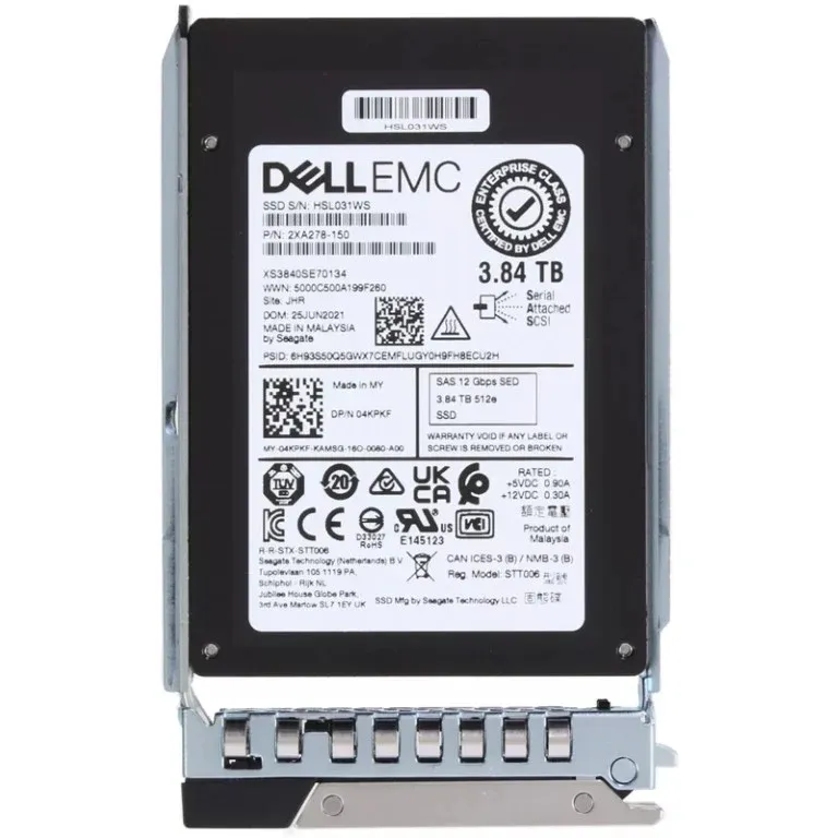 Dell 4KPKF 3.84TB SAS SSD