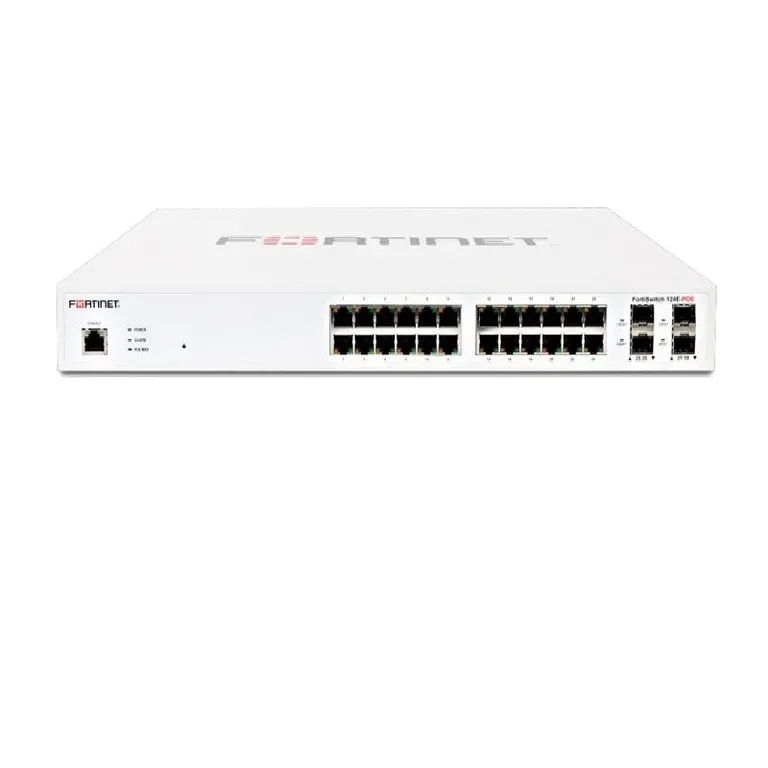 Fortinet FS-124E-POE 24-Port Managed Switch