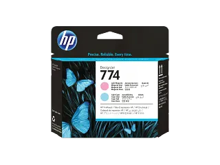 HP 774 Light Magenta/Cyan DesignJet Printhead (P2V98A) — HP product image