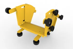 CommScope FGS-HDVE-B | FiberGuide FlexGuide 15-35° Down Elbow, 4x6in, Yellow