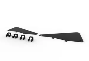 CommScope FGS-CDSA-AB | FiberGuide Metal Cover for Straight Reducer, 4x4in to 4x6in, Black