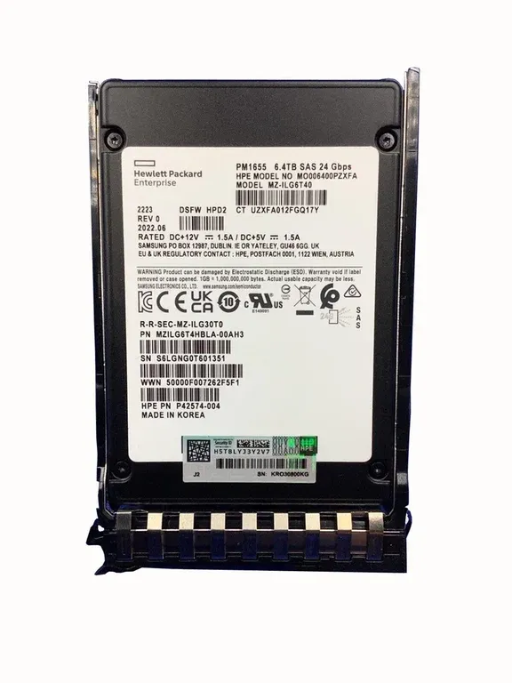 HPE P49341-001 6.4TB SAS SSD
